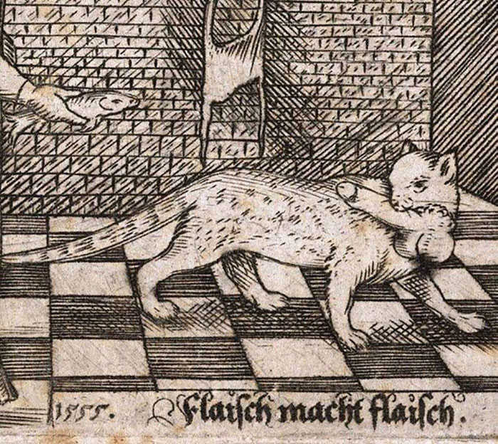 Ever Noticed How Ugly Medieval Cat Paintings Are? Now You ...