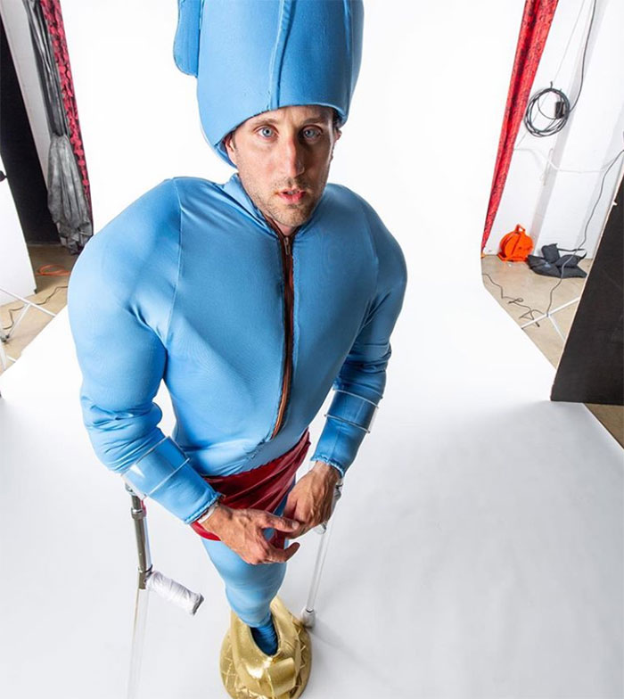 OneLegged Man Creates The Most EPIC Halloween Costumes artFido