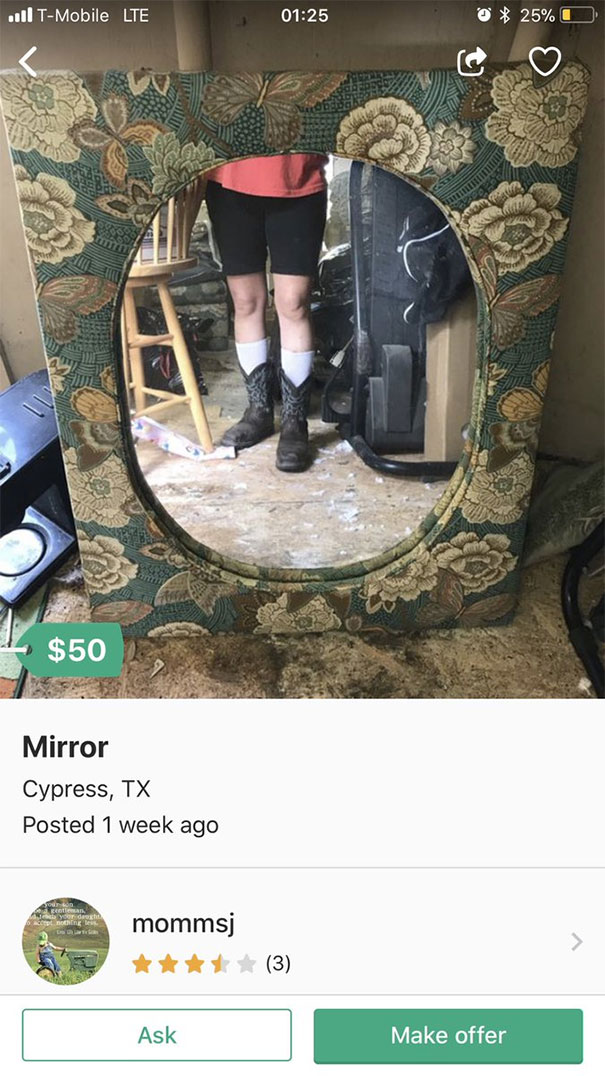 Photos of People Trying To Sell Mirrors Is One Of The Greatest Things