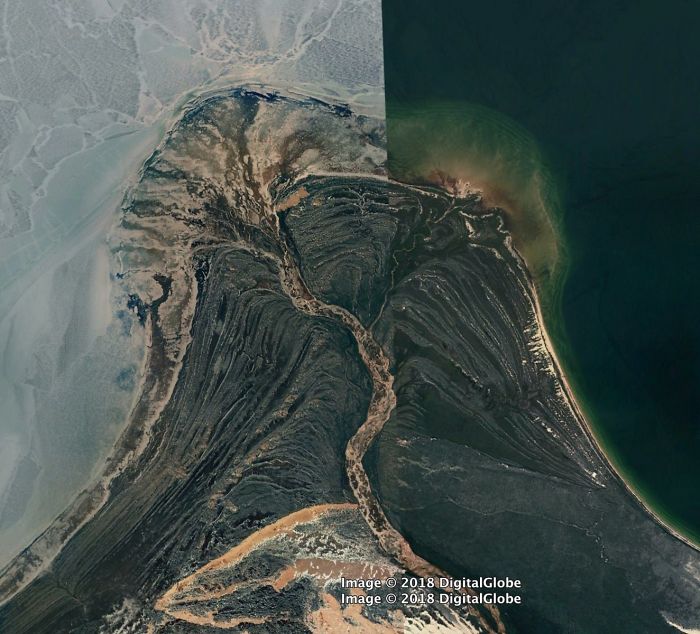 Geologist Shares His Most Interesting Finds On Google Earth artFido